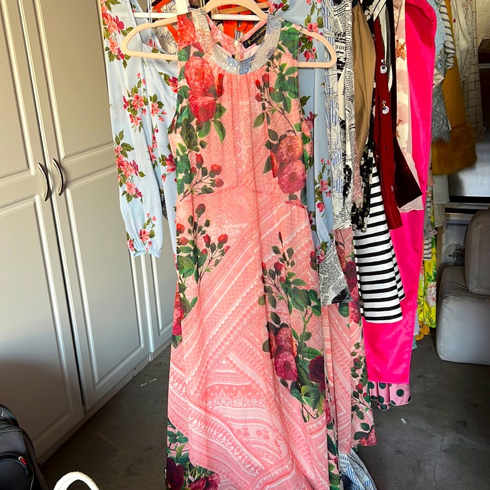 Beautiful sequin Anthropologie pankaj & nidhi sleeveless dress NWOT size 0 & 2